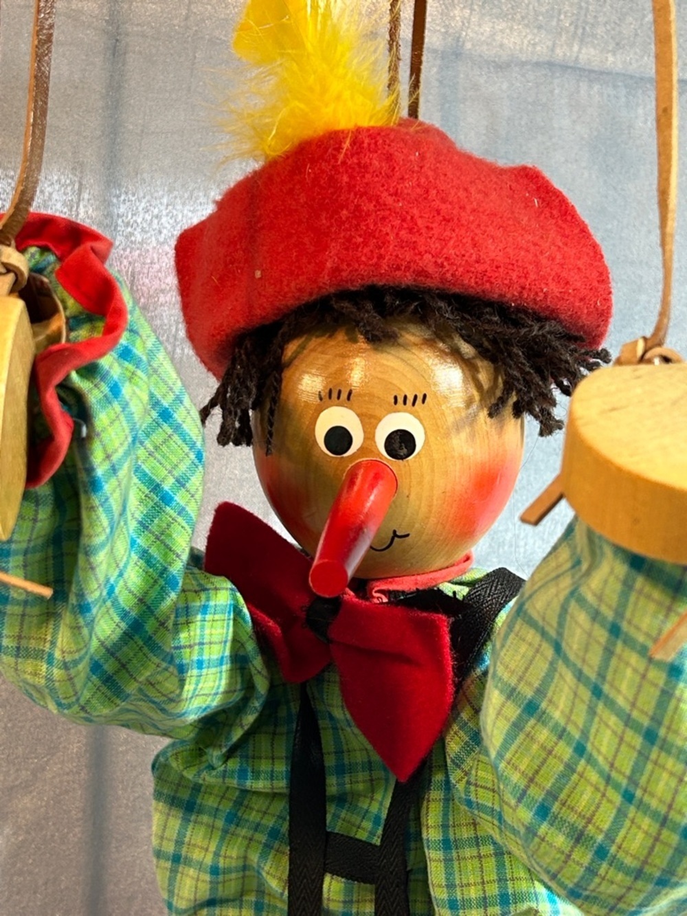 Wooden Pinocchio Puppet Marionette style Richard Edmond - Picture 3 of 7